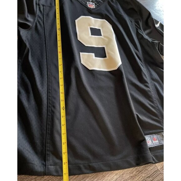 New Orleans Saints Nike Authentic On Field Football Drew Brees #9 Jersey Sz L - Picture 6 of 15